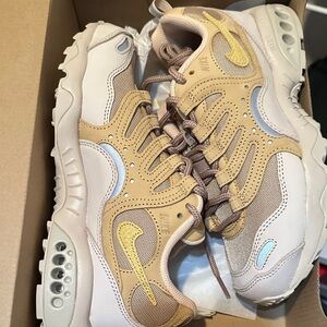 Nike Tan and Yellow Athletic Shoes